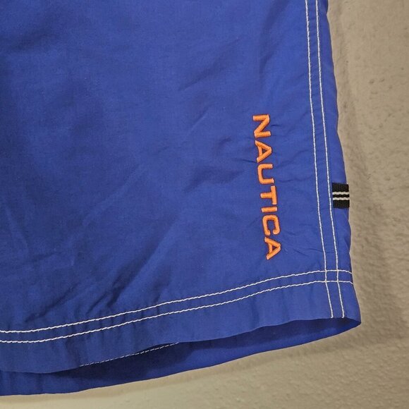 Nautica Men's Blue Beach Ready Swim Trunks Size  G/L - Picture 4 of 5